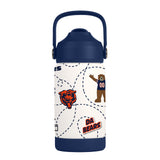 Chicago Bears Kids Bottle 12oz Stainless Steel Mascot-0