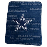 Dallas Cowboys Blanket 50x60 Fleece Classic-0