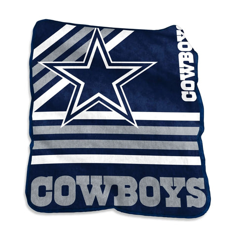 Dallas Cowboys Blanket 50x60 Raschel Throw-0