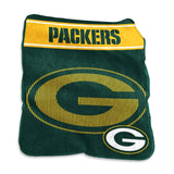Green Bay Packers Blanket 60x80 Raschel Throw-0