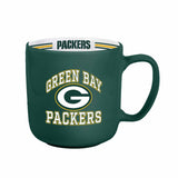 Green Bay Packers Coffee Mug 15oz Stripe Design-0