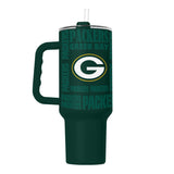 Green Bay Packers Tumbler 40oz Powder Coat Replay-0