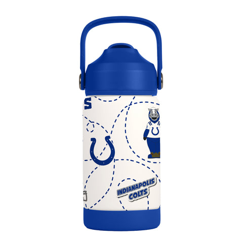 Indianapolis Colts Kids Bottle 12oz Stainless Steel Mascot-0