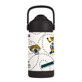 Jacksonville Jaguars Kids Bottle 12oz Stainless Steel Mascot-0