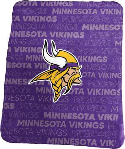 Minnesota Vikings Blanket 50x60 Fleece Classic-0