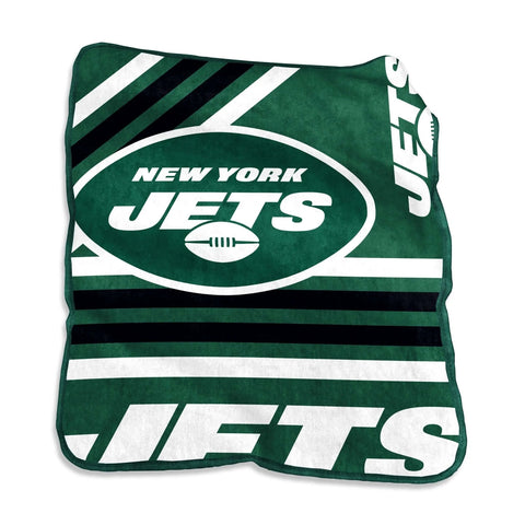 New York Jets Blanket 50x60 Raschel Throw-0