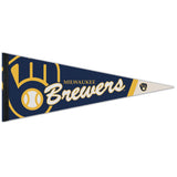 Milwaukee Brewers Pennant 12x30 Premium Style-0