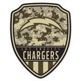 Los Angeles Chargers Sign Wood 11x14 Shield Shape-0