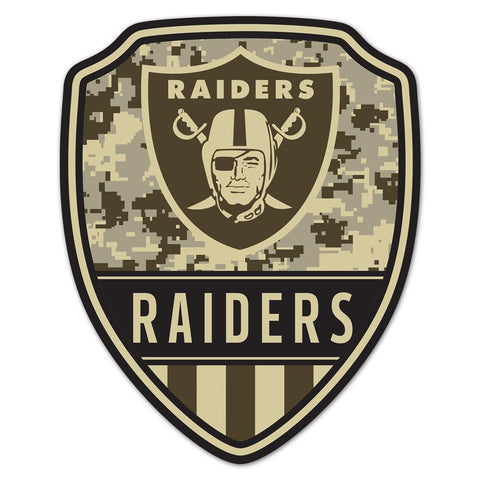 Las Vegas Raiders Sign Wood 11x14 Shield Shape-0