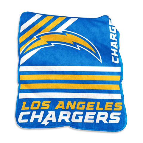 Los Angeles Chargers Blanket 50x60 Raschel Throw-0
