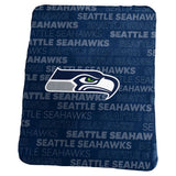 Seattle Seahawks Blanket 50x60 Fleece Classic-0