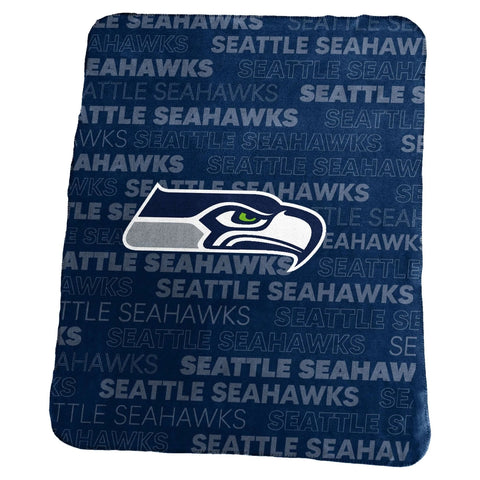 Seattle Seahawks Blanket 50x60 Fleece Classic-0