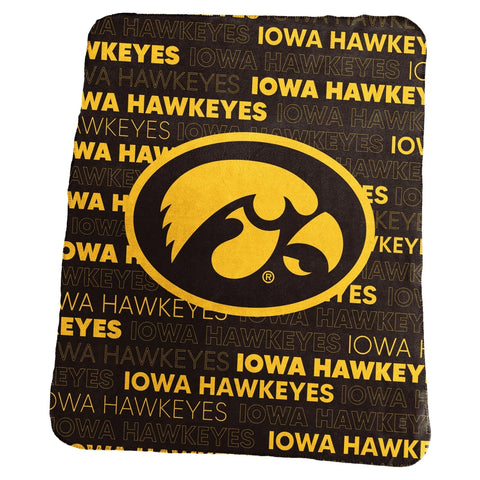 Iowa Hawkeyes Blanket 50x60 Fleece Classic-0