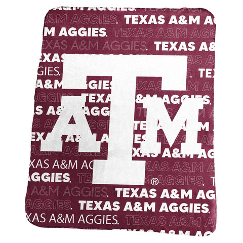 Texas A&M Aggies Blanket 50x60 Fleece Classic-0