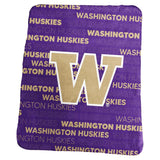 Washington Huskies Blanket 50x60 Fleece Classic-0