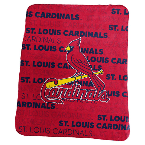 St. Louis Cardinals Blanket 50x60 Fleece Classic-0