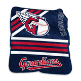 Cleveland Guardians Blanket 50x60 Raschel Throw-0