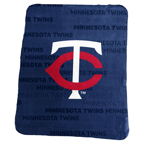 Minnesota Twins Blanket 50x60 Fleece Classic-0