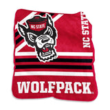 North Carolina State Wolfpack Blanket 50x60 Raschel Throw-0