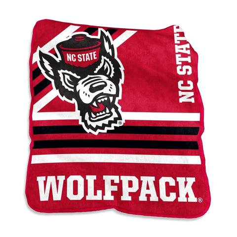 North Carolina State Wolfpack Blanket 50x60 Raschel Throw-0