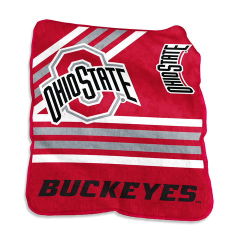Ohio State Buckeyes Blanket 50x60 Raschel Throw-0