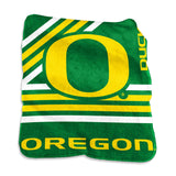 Oregon Ducks Blanket 50x60 Raschel Throw-0