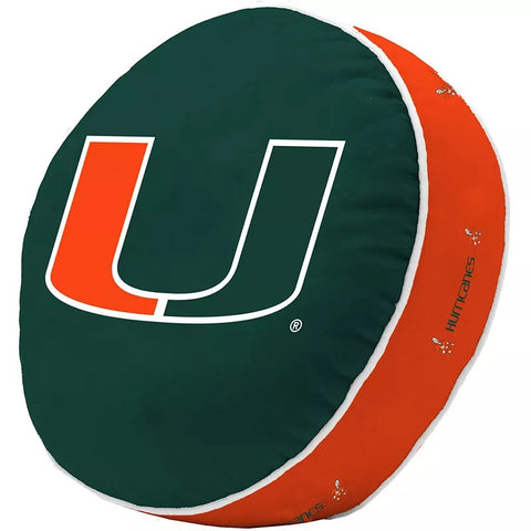 Miami Hurricanes Puff Pillow-0