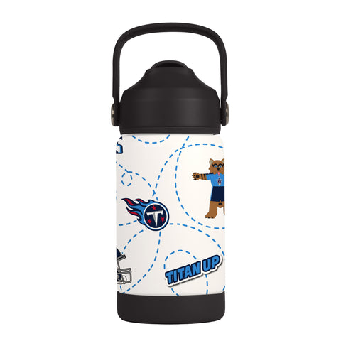 Tennessee Titans Kids Bottle 12oz Stainless Steel Mascot-0