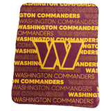 Washington Commanders Blanket 50x60 Fleece Classic-0