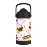 Washington Commanders Kids Bottle 12oz Stainless Steel Mascot-0