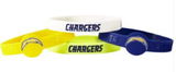 Los Angeles Chargers Bracelets 4 Pack Silicone-0