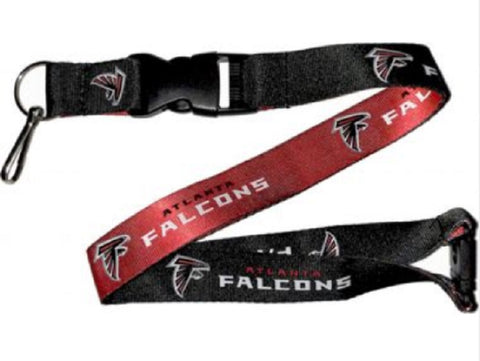 Atlanta Falcons Lanyard Reversible Black/Red-0