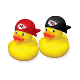 Kansas City Chiefs Rubber Duck 2 Pack Set-0