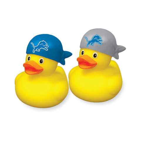 Detroit Lions Rubber Duck 2 Pack Set-0