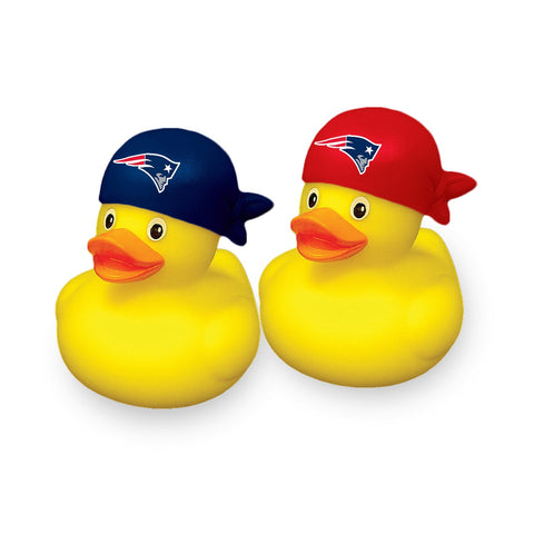 New England Patriots Rubber Duck 2 Pack Set-0