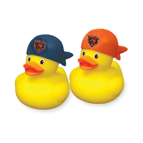 Chicago Bears Rubber Duck 2 Pack Set-0