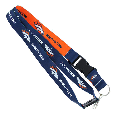 Denver Broncos Lanyard Reversible-0