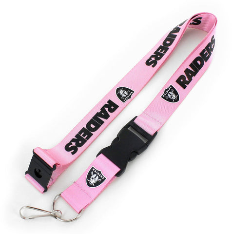 Las Vegas Raiders Lanyard Pink Special Order-0