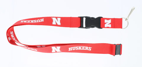 Nebraska Cornhuskers Lanyard Red-0