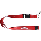 Wisconsin Badgers Lanyard Red-0