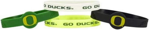 Oregon Ducks Bracelets 4 Pack Silicone-0