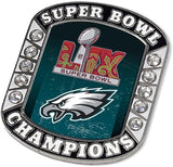 Philadelphia Eagles Pin Collector Rhinestone Design Super Bowl 59 Champ-0