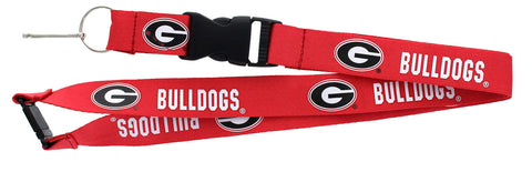 Georgia Bulldogs Lanyard Red-0