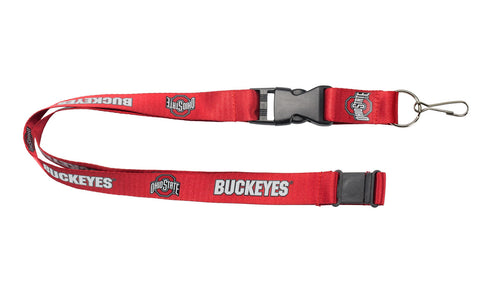 Ohio State Buckeyes Lanyard Red-0