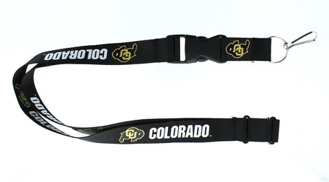 Colorado Buffaloes Lanyard Black - Special Order-0