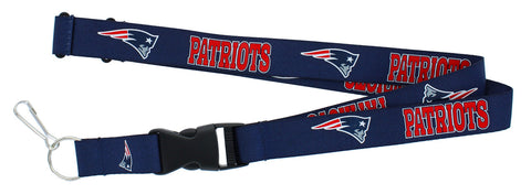New England Patriots Lanyard Blue-0