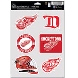 Detroit Red Wings Decal Multi Use Fan 6 Pack Special Order-0