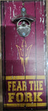 Arizona State Sun Devils Sign Wood 5x11 Bottle Opener Slogan-0