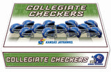 Kansas Jayhawks Checker Set CO-0