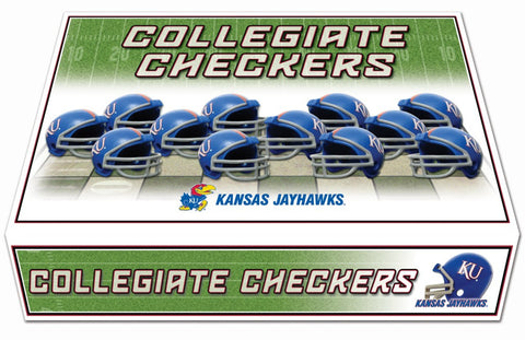 Kansas Jayhawks Checker Set CO-0